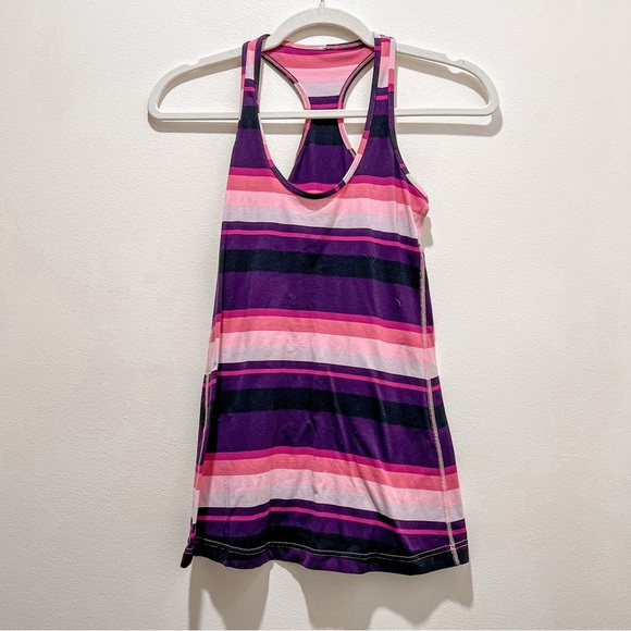 Lululemon Striped Cool Racerback Tank - Picture 1 of 7